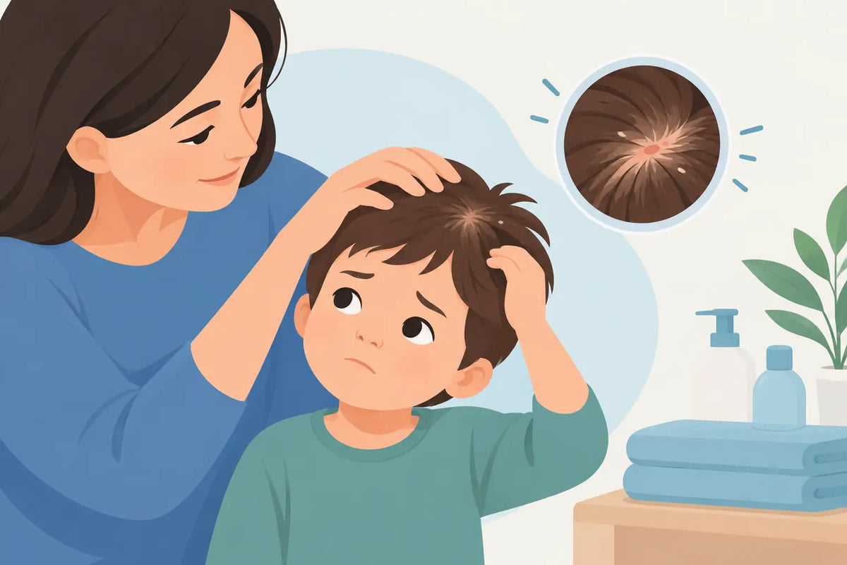 Picor del cuero cabelludo: cuidado infantil