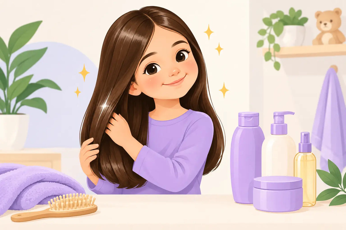Productos para brillo de cabello infantil