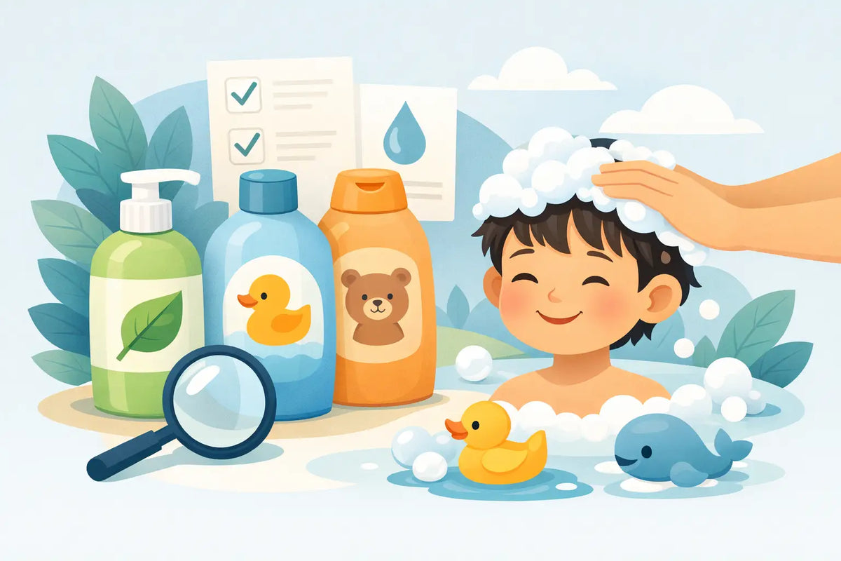 Shampoo suave para niños: cómo elegir el mejor