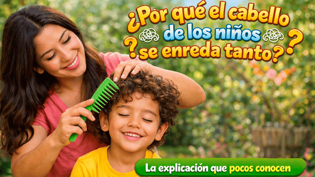 ¿Por qué el cabello de los niños se enreda tanto? La explicación que pocos conocen