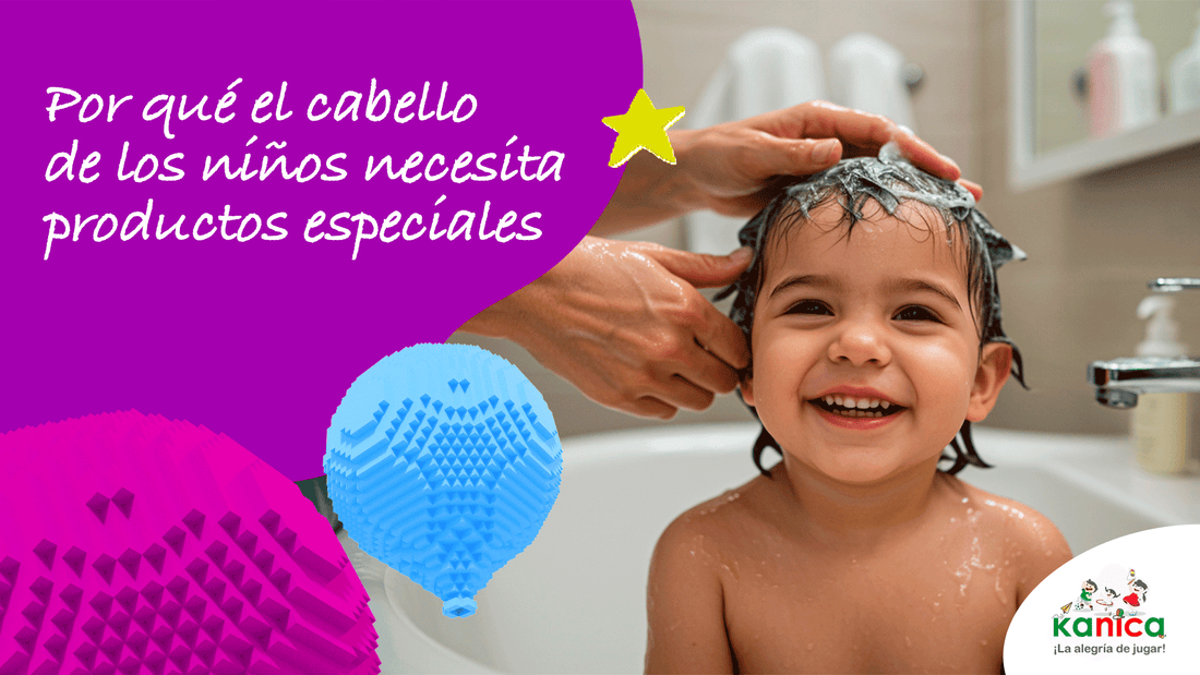 ¿Por qué el cabello de los niños necesita productos especiales?