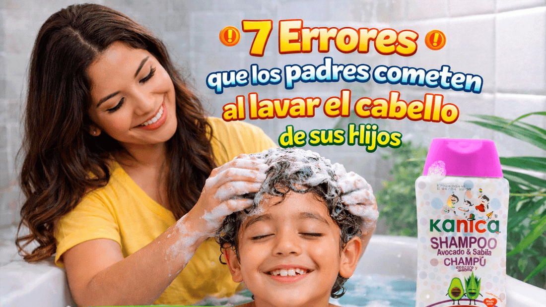 7 Errores "invisibles" que cometemos al lavar el pelo de los peques (y cómo arreglarlos)