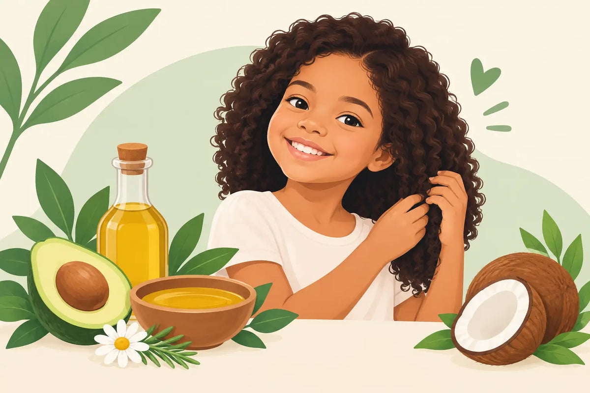 Extractos naturales para cabello infantil que cuidan