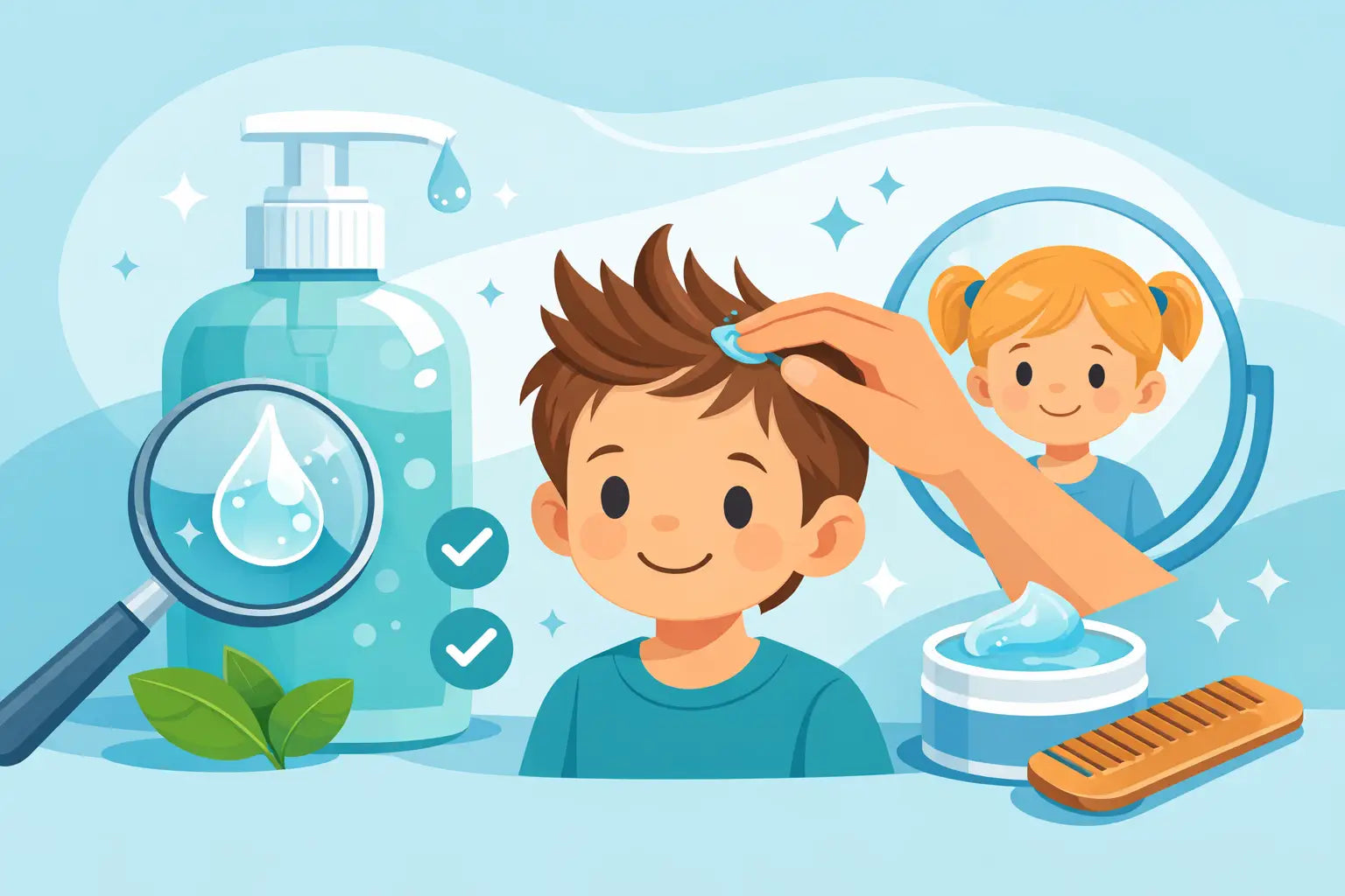 Gel infantil que no deja residuos: cómo elegirlo