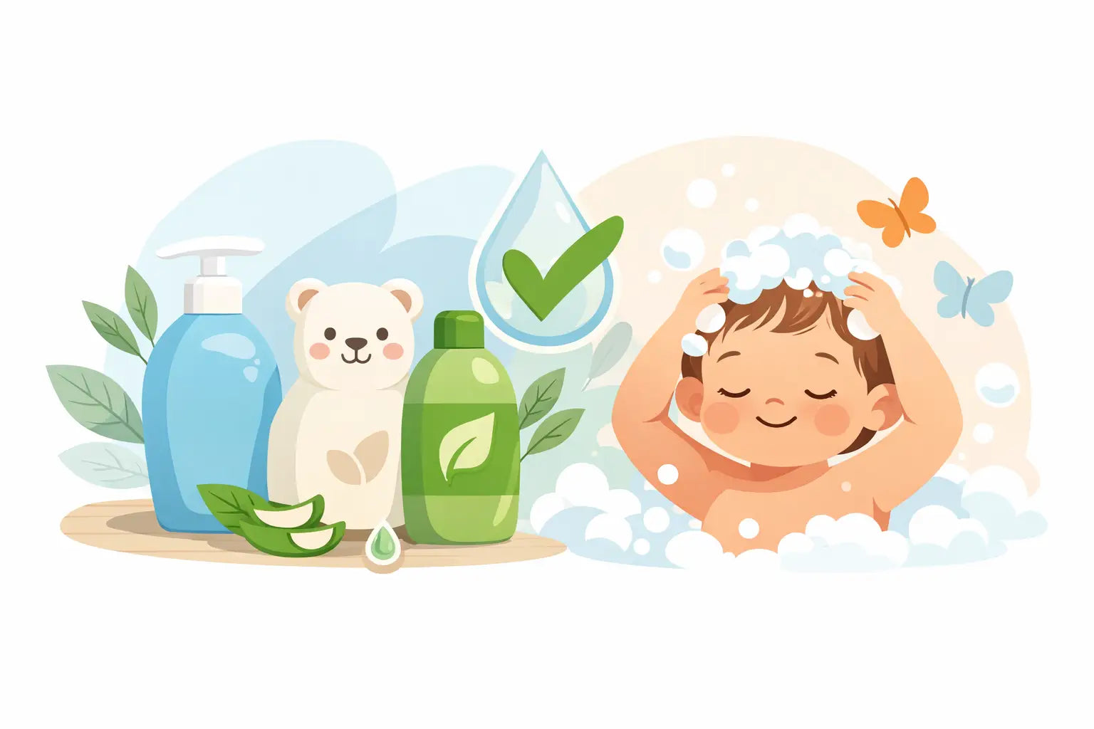 Shampoo infantil sin parabenos: qué elegir