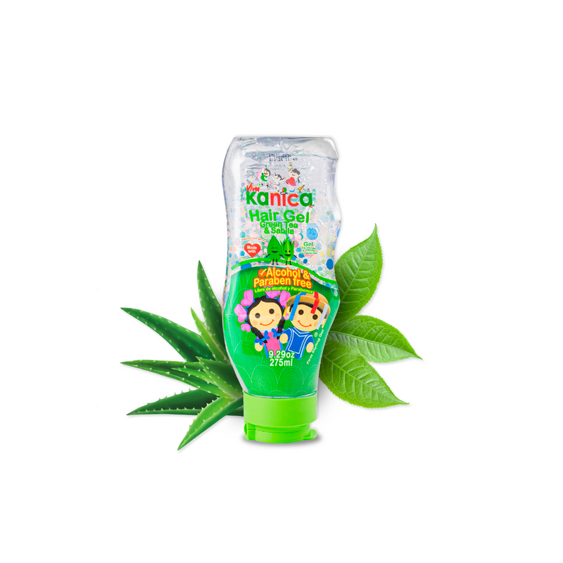 Gel Capilar Kanica de Aloe Vera y Té Verde – Sin Parabenos ni Alcohol