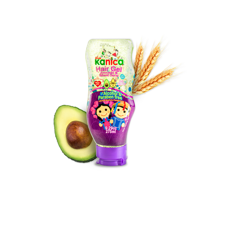 Gel Capilar Kanica de Aguacate y Germen de Trigo – Sin Parabenos ni Alcohol