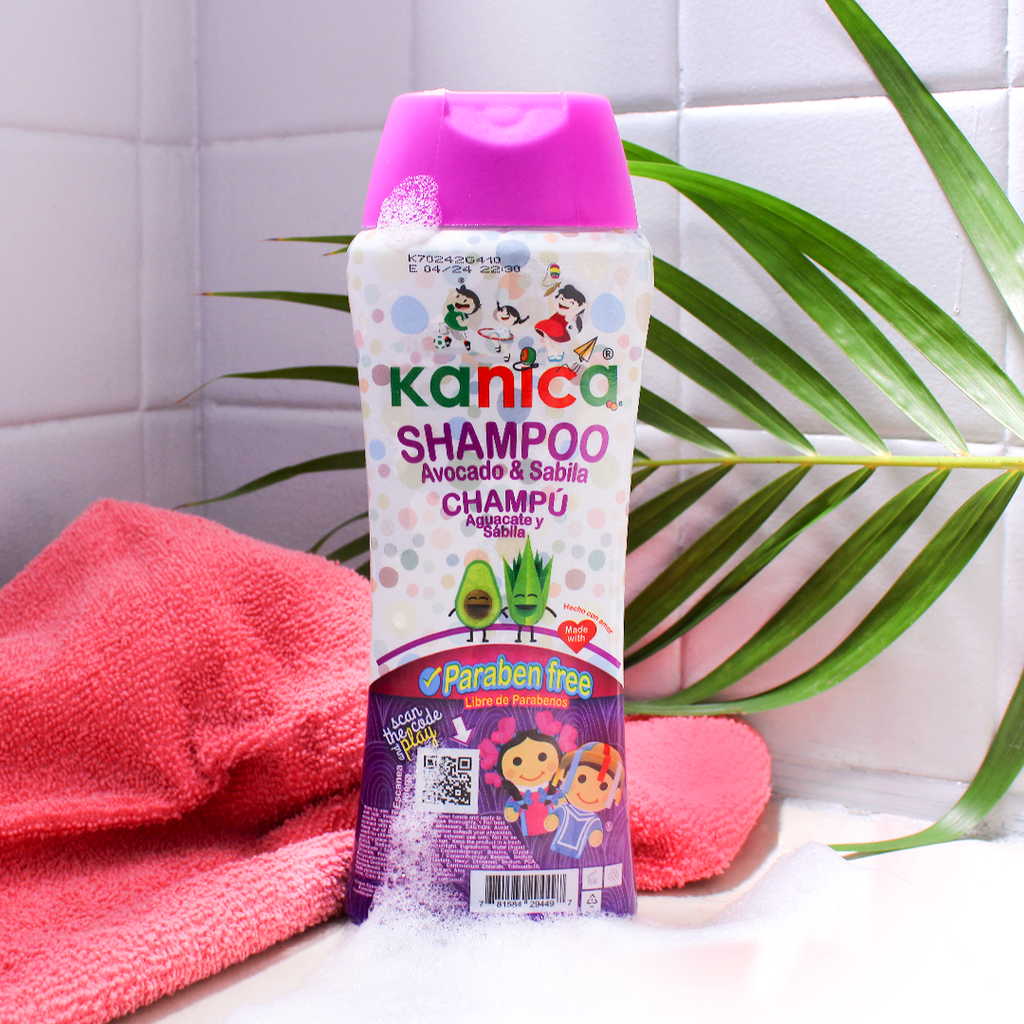 Shampoo Kanica de Aloe Vera y Aguacate – Sin Parabenos