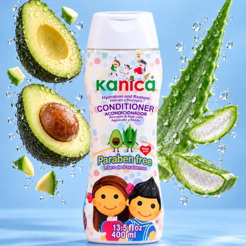Acondicionador Kanica de Aguacate y Aloe Vera – Sin Parabenos
