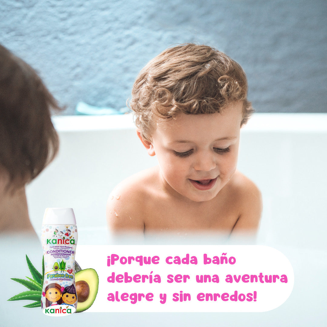 Acondicionador Kanica de Aguacate y Aloe Vera – Sin Parabenos
