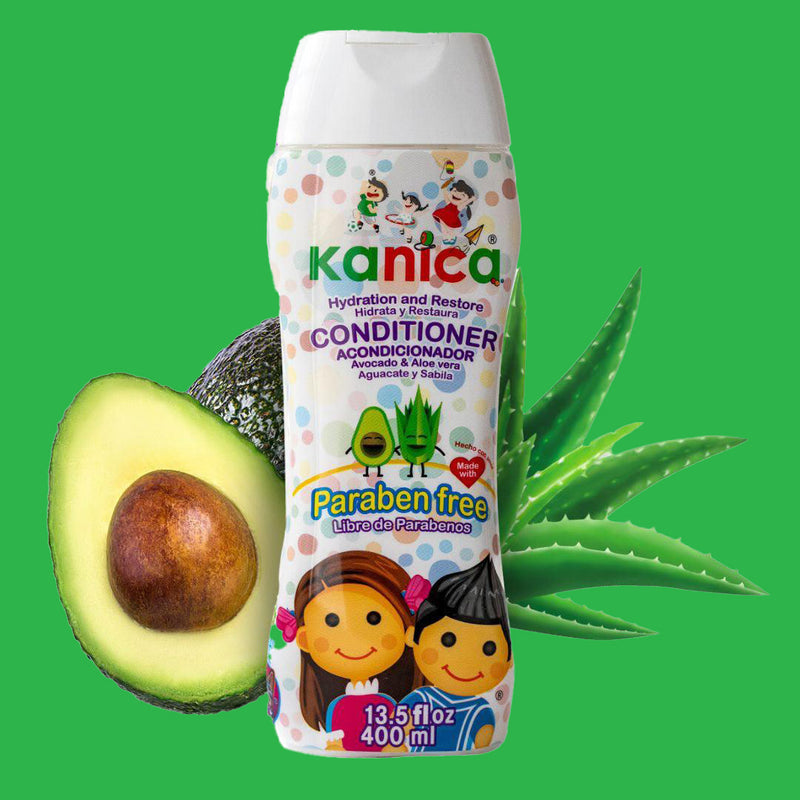 Acondicionador Kanica de Aguacate y Aloe Vera – Sin Parabenos